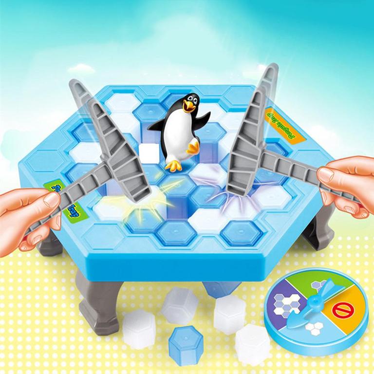Penguin Ice Block Breaker Game